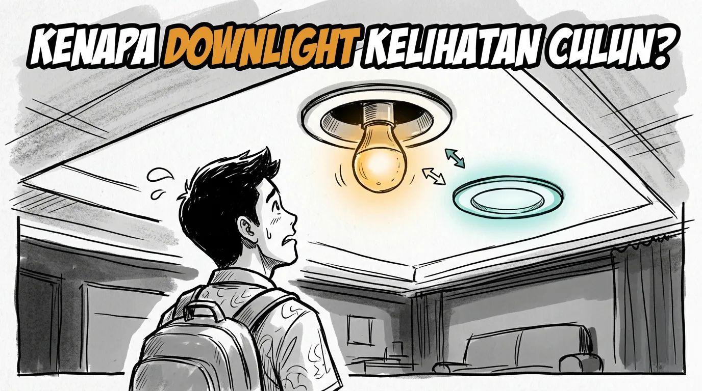 Downlight Puter Kok Kelihatan Culun? Ternyata Ini Penyebabnya