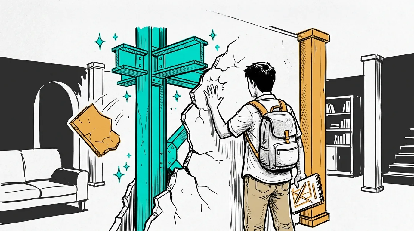 Kenapa Dinding Boleh Digeser atau Dibongkar Tanpa Bikin Rumah Roboh?