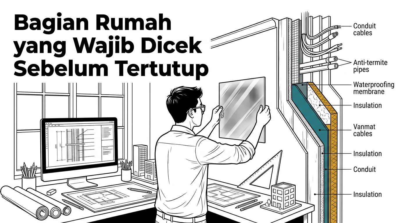 Bagian Rumah yang Wajib Dicek Sebelum Tertutup
