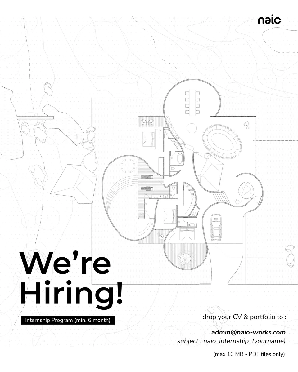 Poster Internship - Tangerang Selatan | Naio Works 1