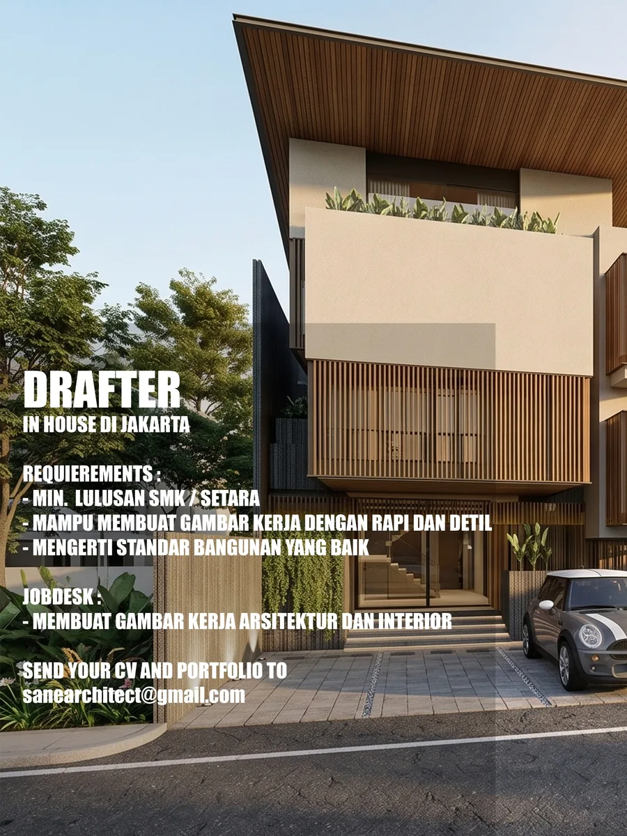 Poster Drafter, Surveyor Konstruksi, Quantity Surveyor, Ahli HSE/K3 - Jakarta | Formatic Project 1