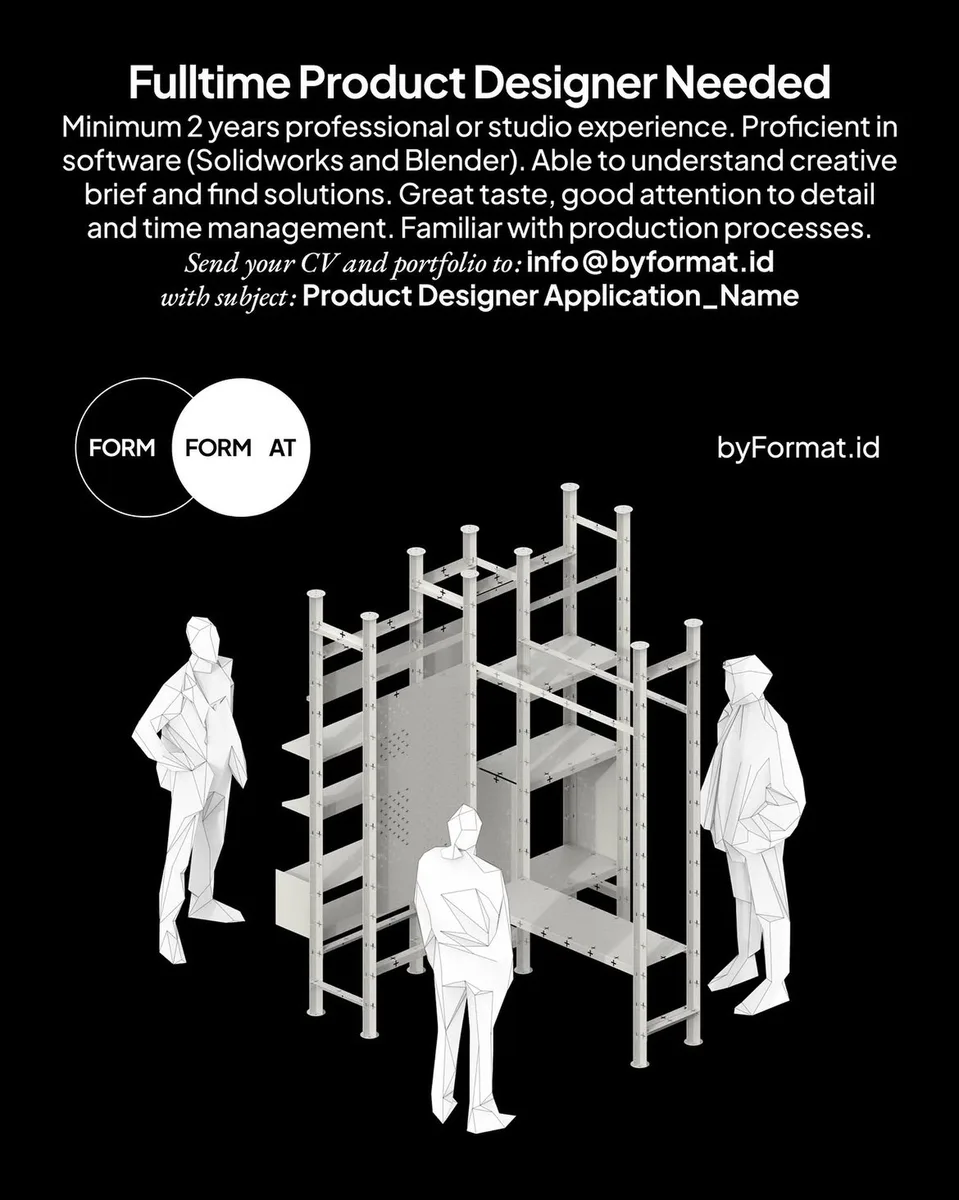 Poster Product Designer | Format 1