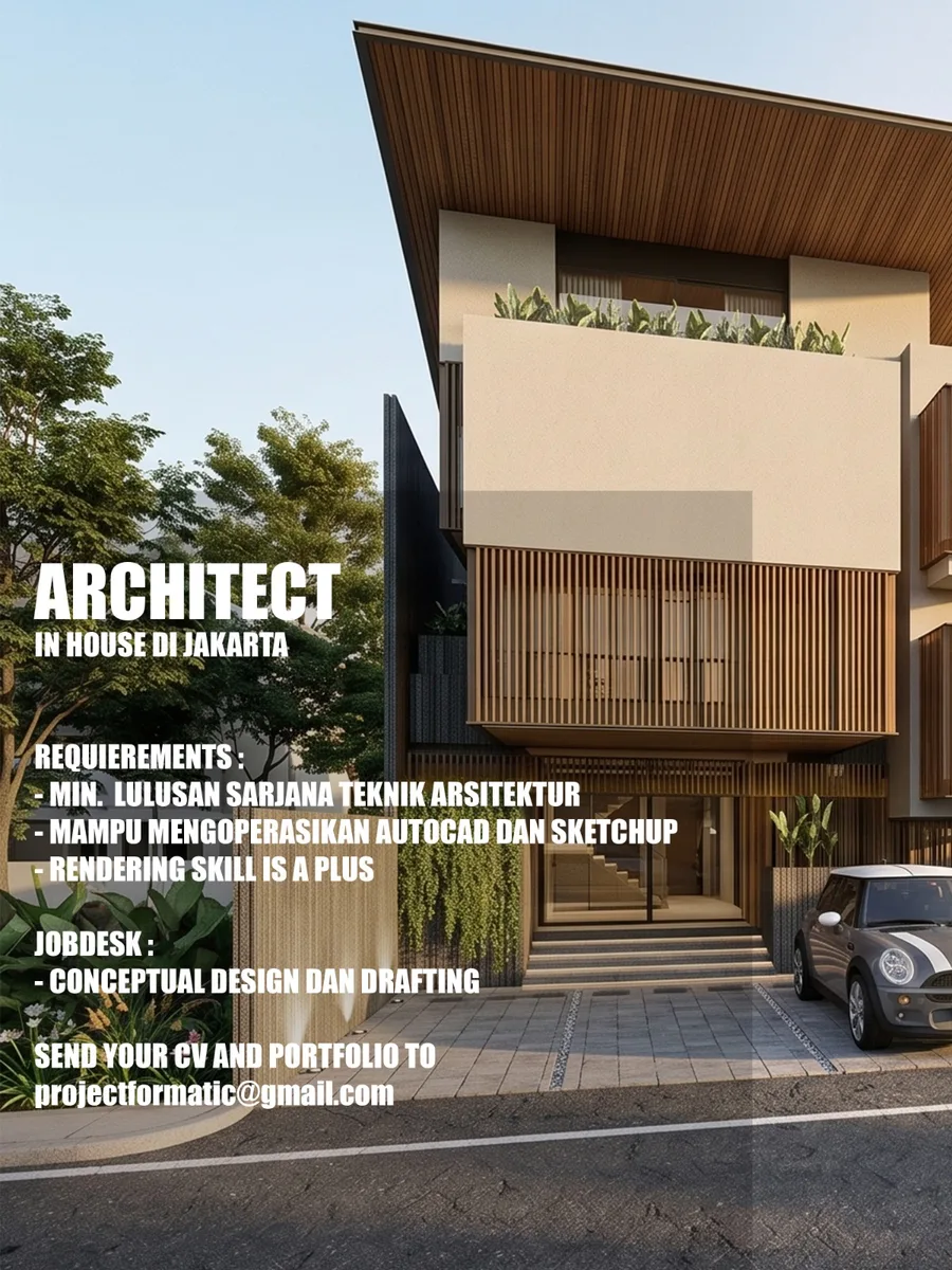 Poster Arsitek - Jakarta | Formatic Project 1