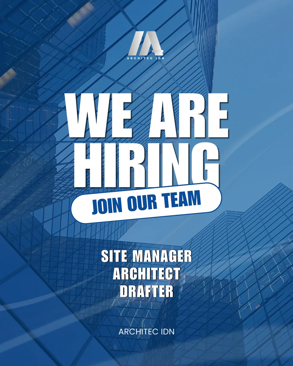 Poster Site Manager, Architect, Drafter - KAB. TASIKMALAYA | Architec Idn 1