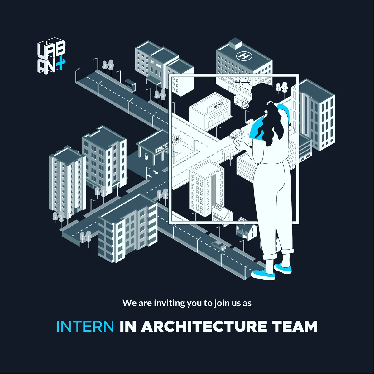 Poster Intern Arsitektur - Tangerang Selatan | Urbanplus Id 1