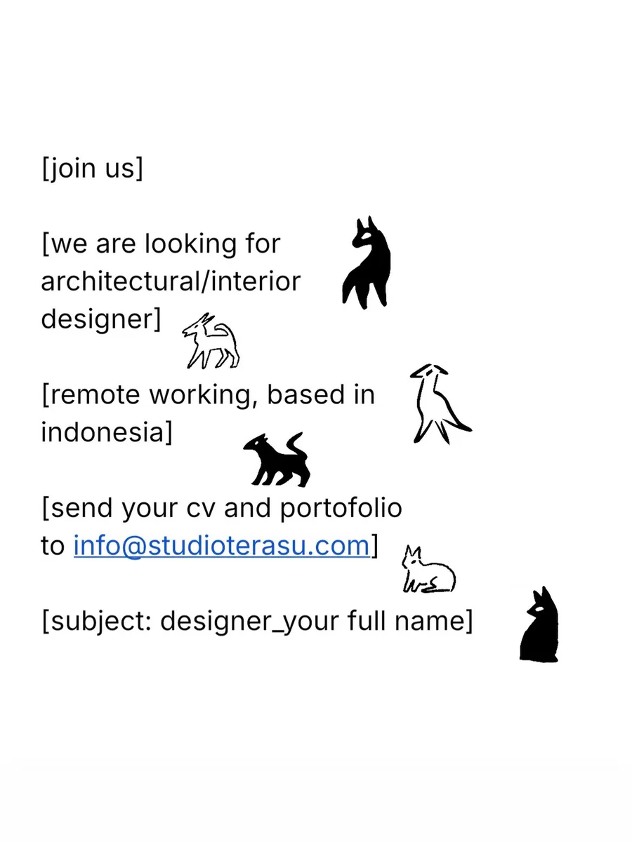 Poster Architectural, Interior Designer - KOTA TANGERANG SELATAN | Studioterasu 1