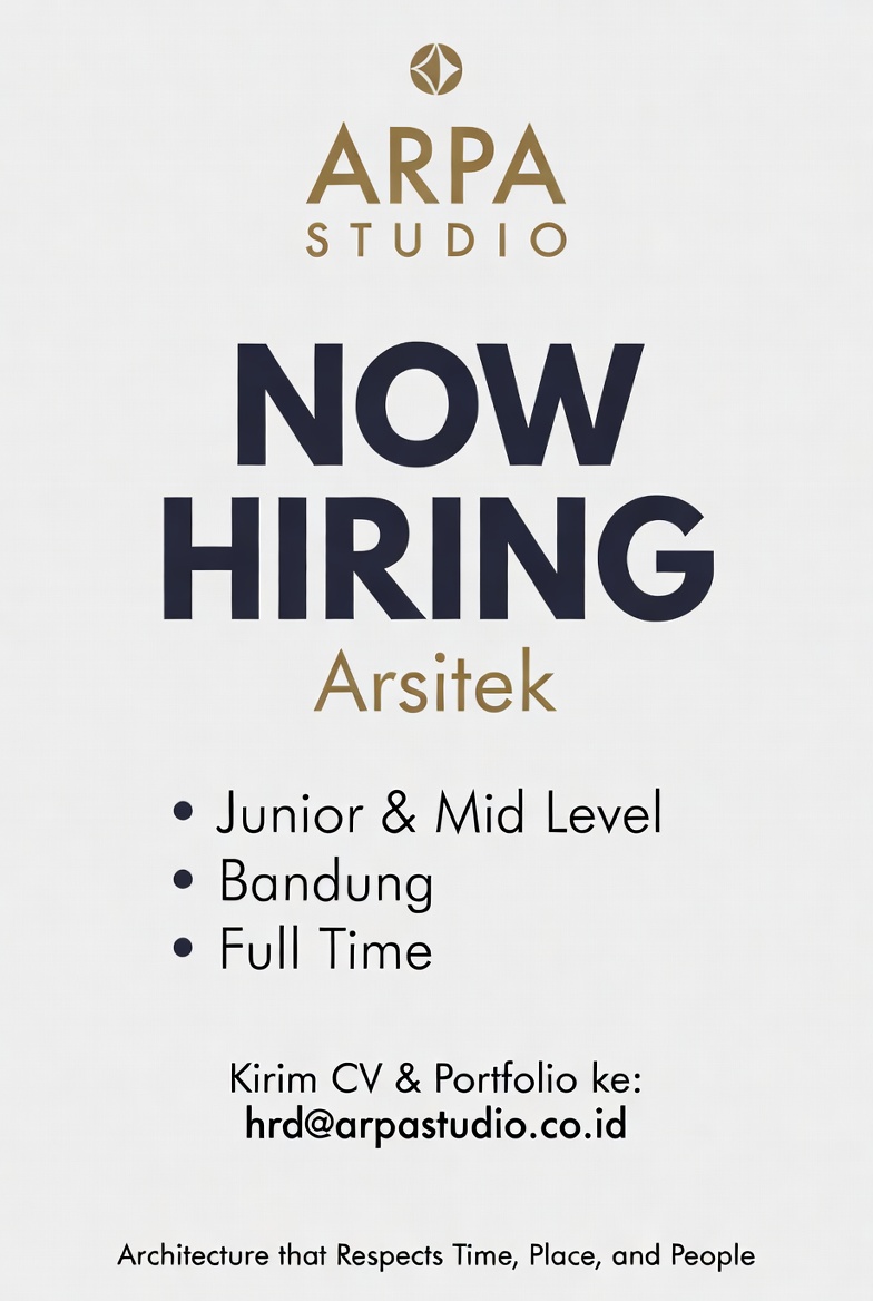 Poster Arsitek (Junior – Mid Level)