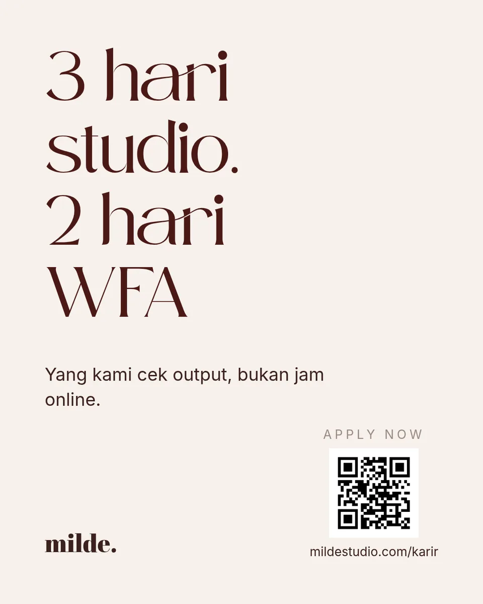 Poster Arsitek, Desainer Interior, Drafter - KAB. TANGERANG | Mildestudio 3