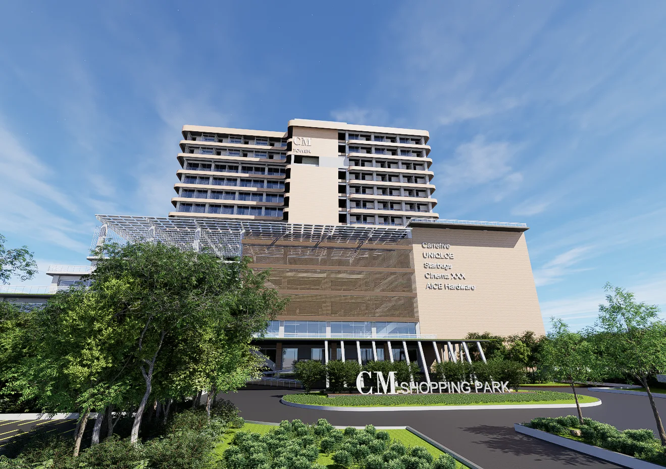 CM Tower - Mix use Building Mall & Apartemen