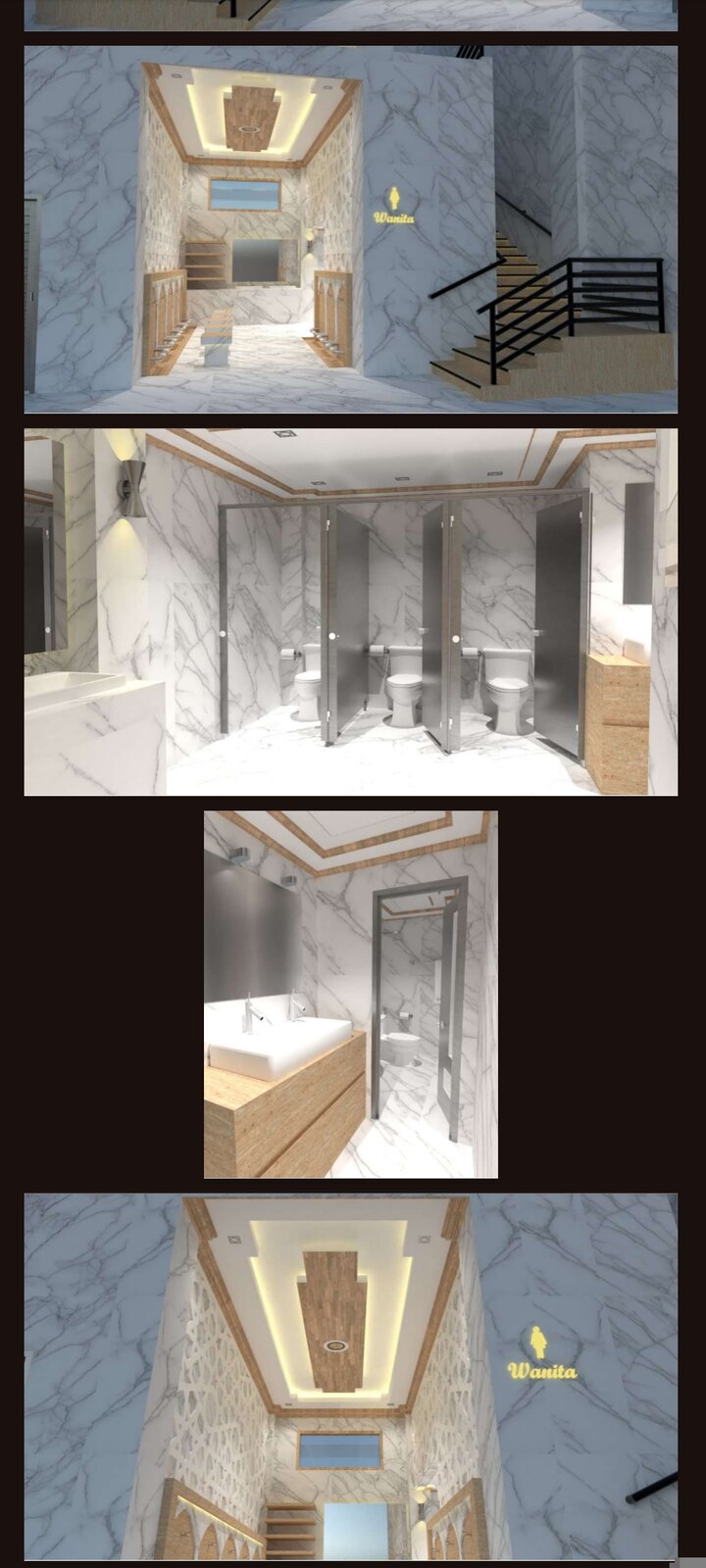 Interior Wc Masjid
