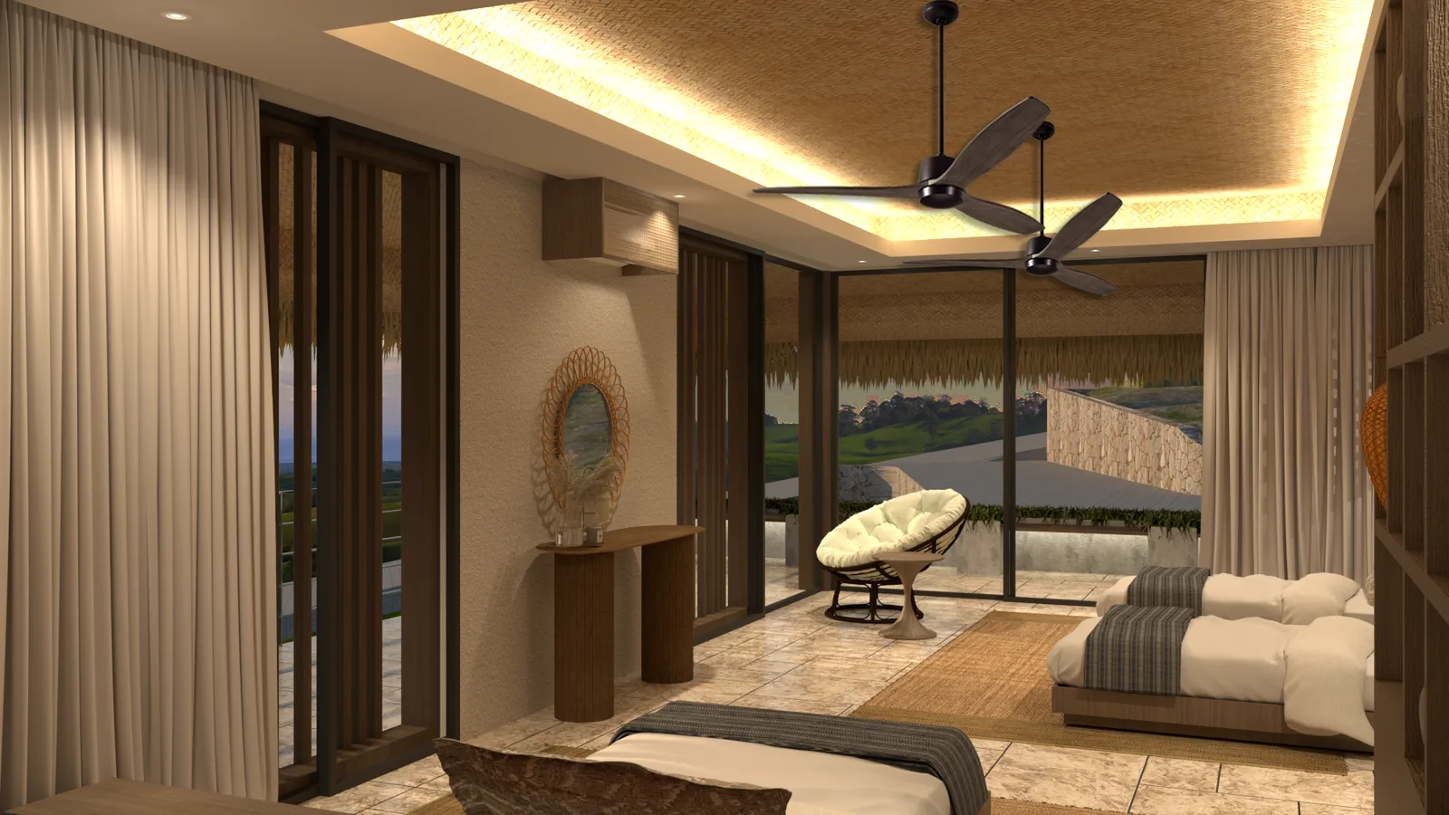 PRIVATE VILLA BEDROOM 1 - SUMBA Mr.Mike