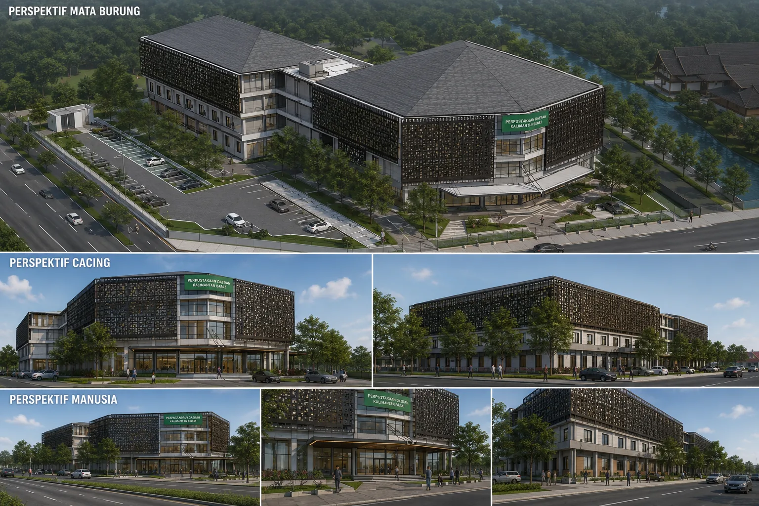 Perancangan Perpustakaan Kalbar