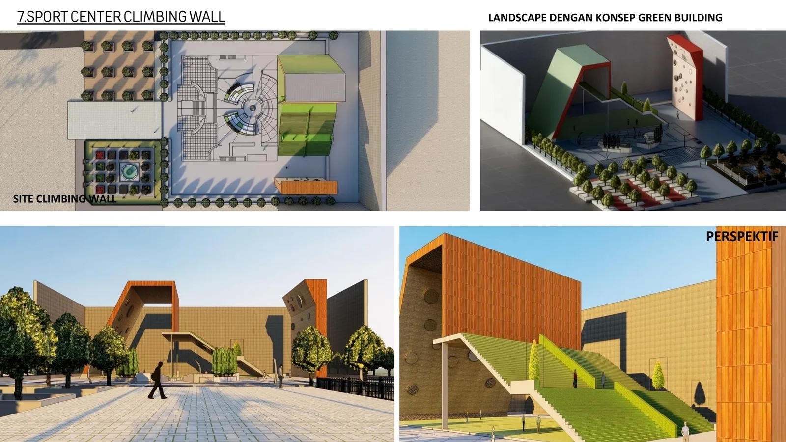 sport center Climbing wall