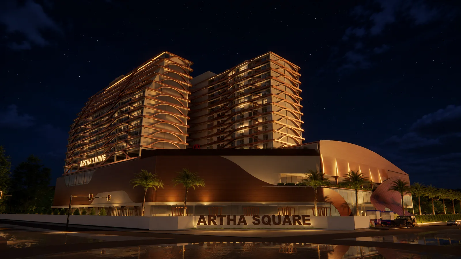Mixed Use  Mall dan Apartement