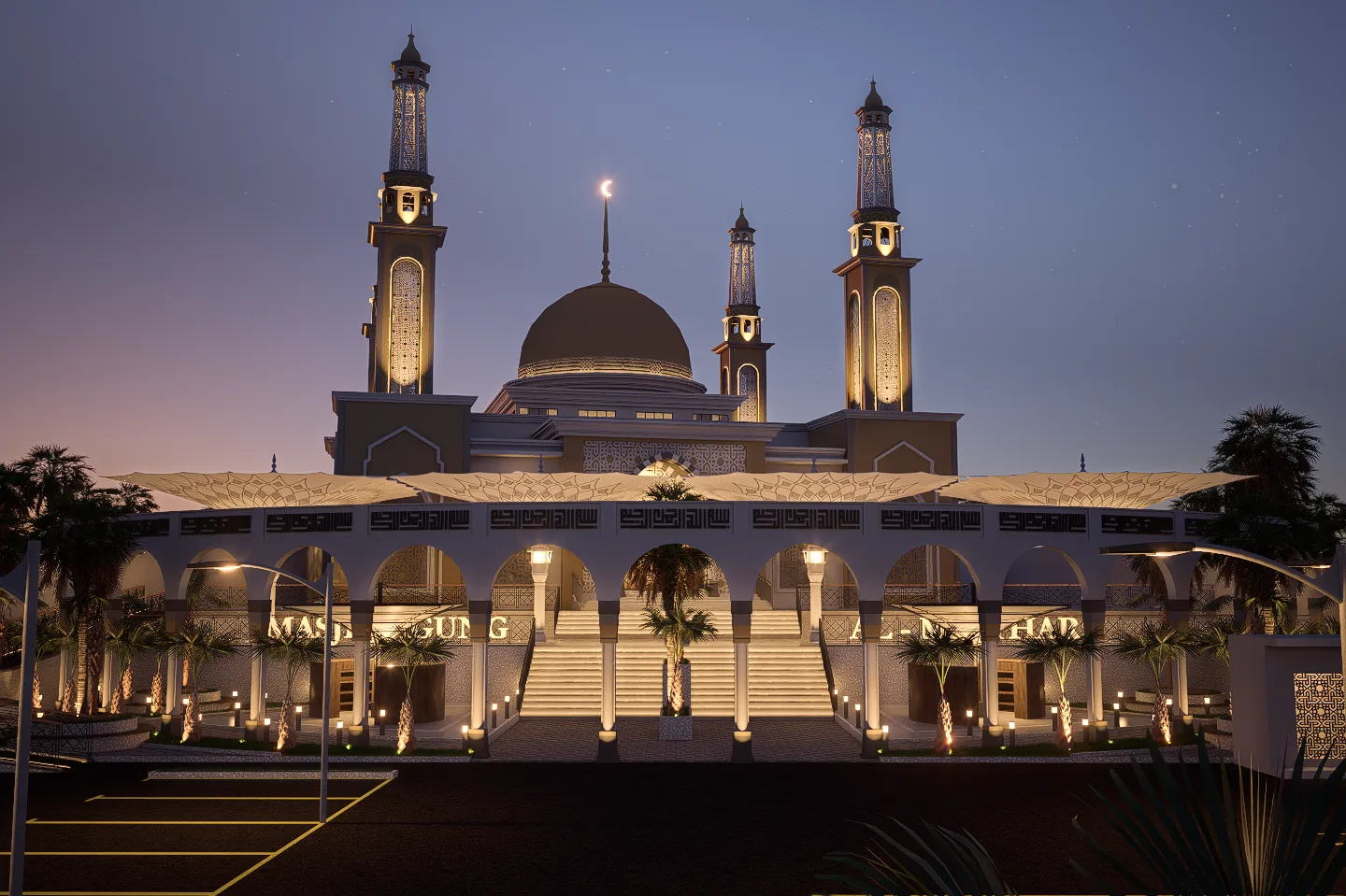 MASJID AGUNG AL-MASYHAR_MALUKU UTARA