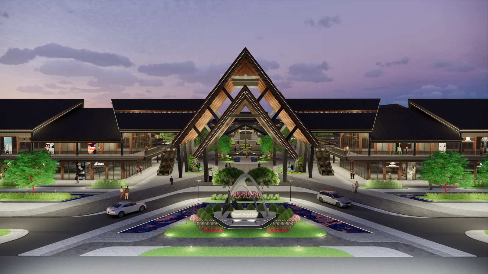 Open-air Shopping Center Intermoda BSD City