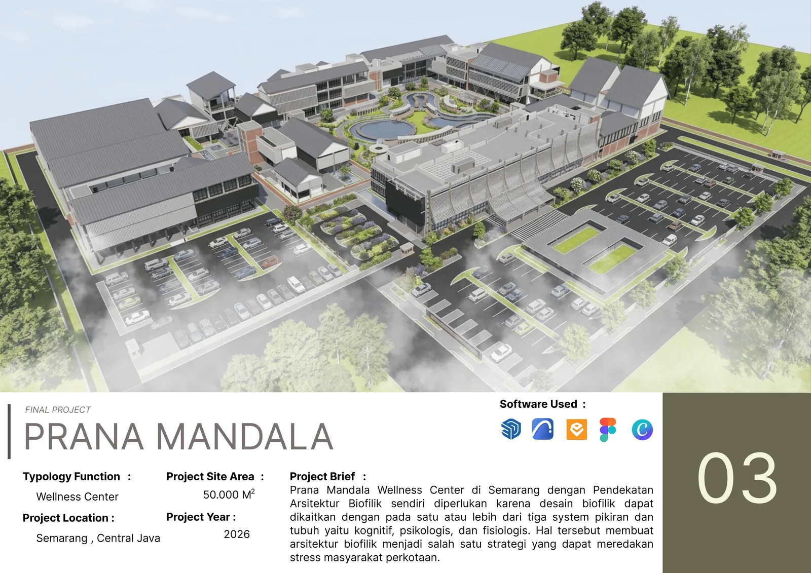 Wellness Center di Kota Semarang Dengan Pendekatan Arsitektur Biofilik