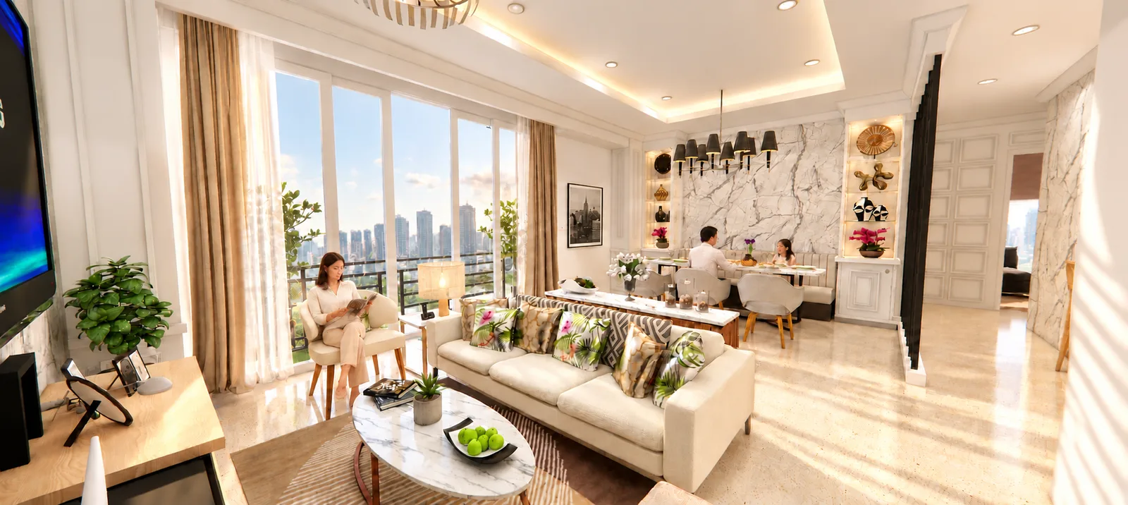 Living Room Apartment in Pondok Indah