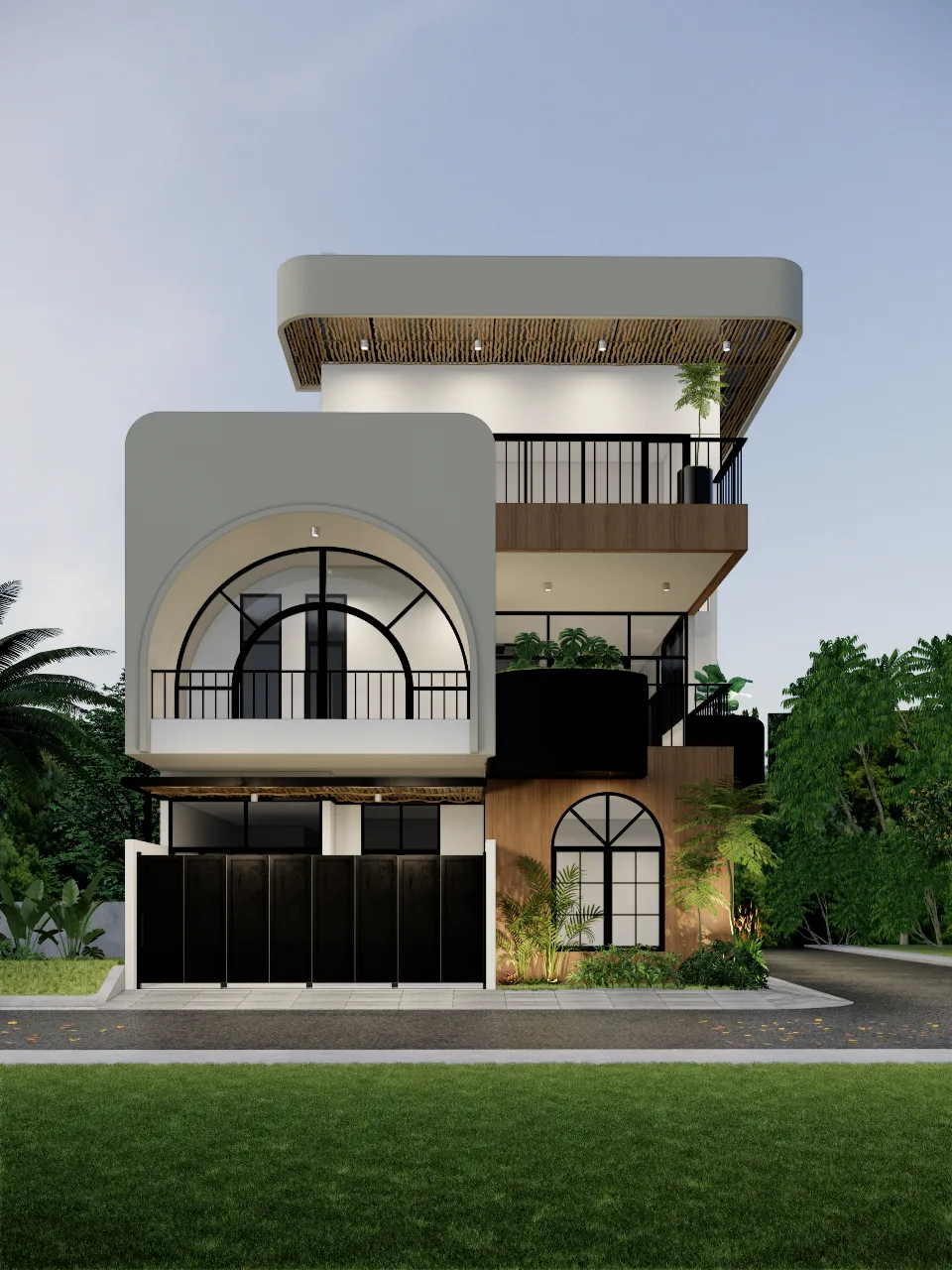 Rumah Tinggal dengan Cafe