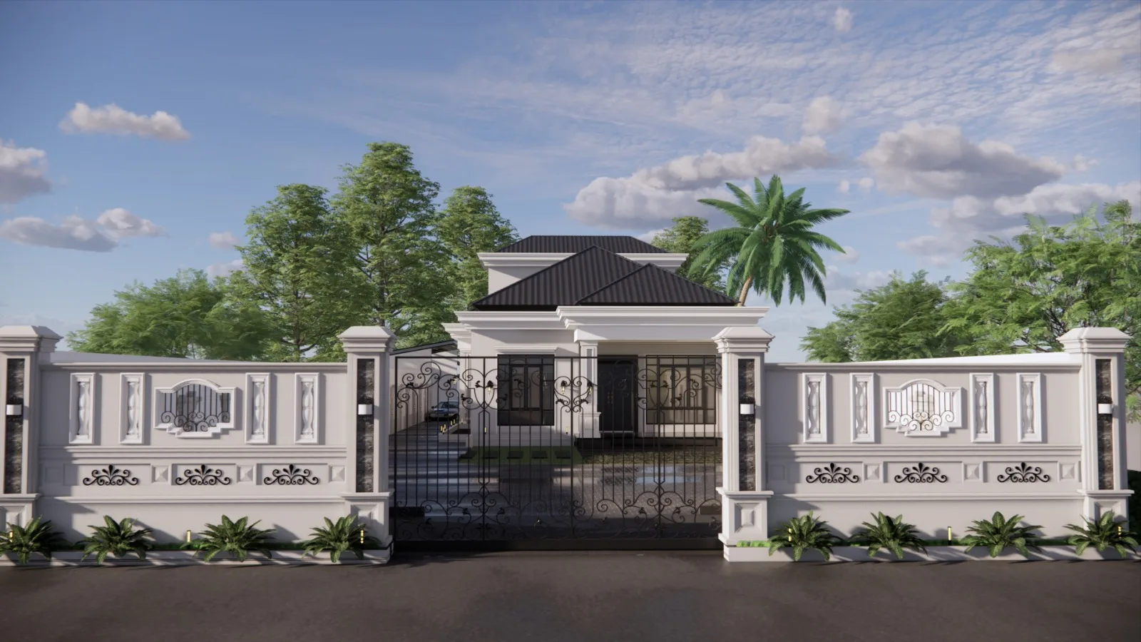 Rumah Classic 1 lantai
