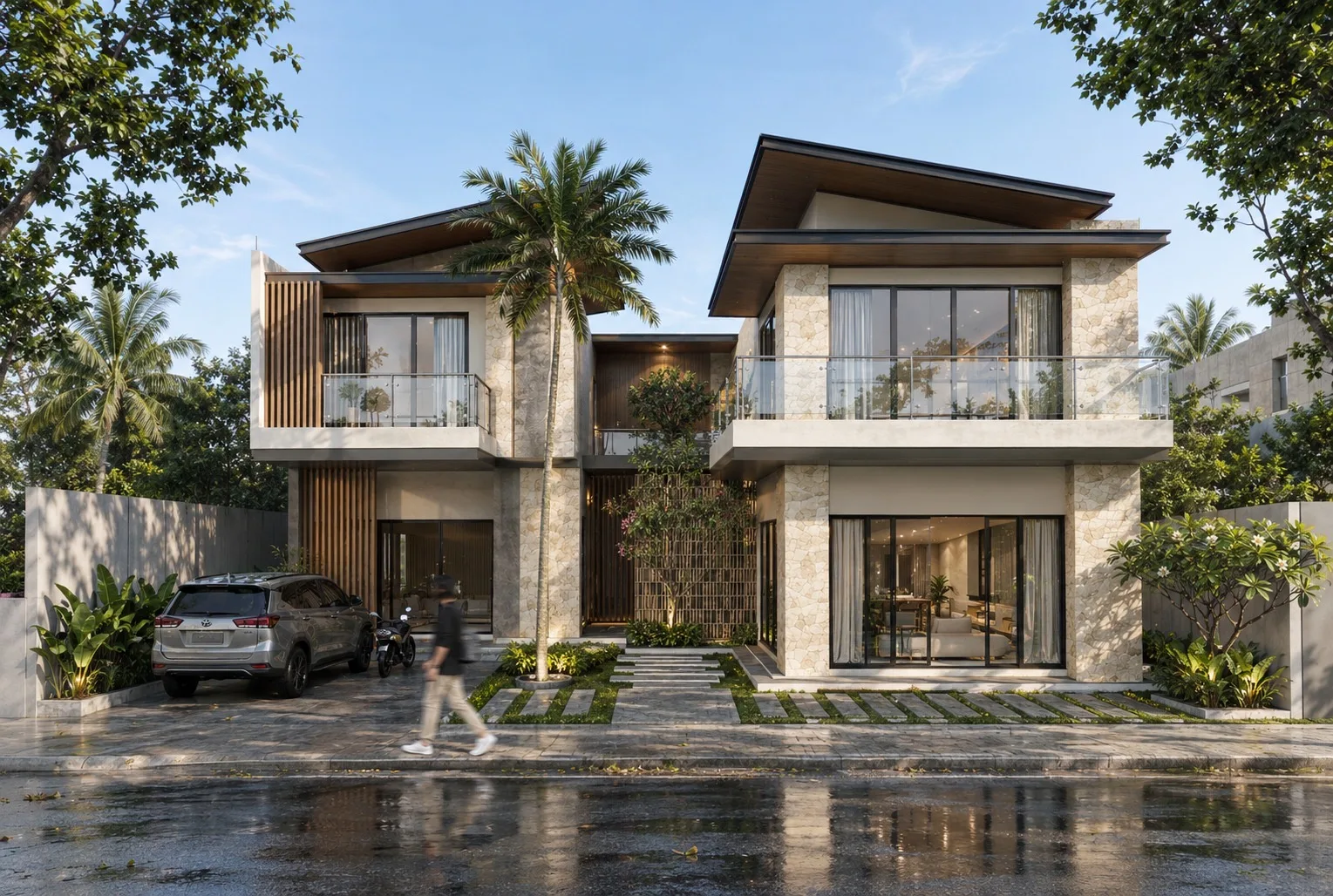 Rumah Tropis Komtemporer