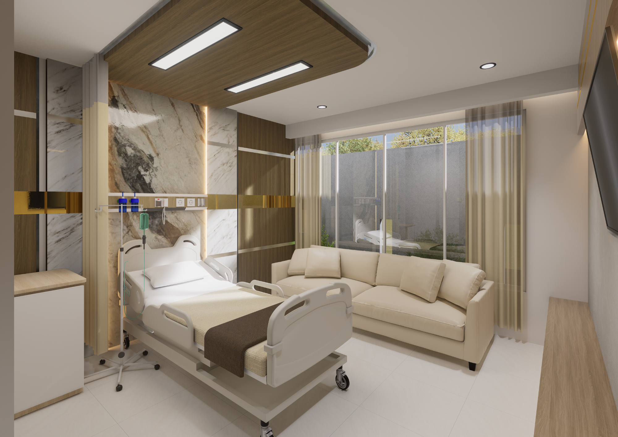 Interior RSU MMH Lampung