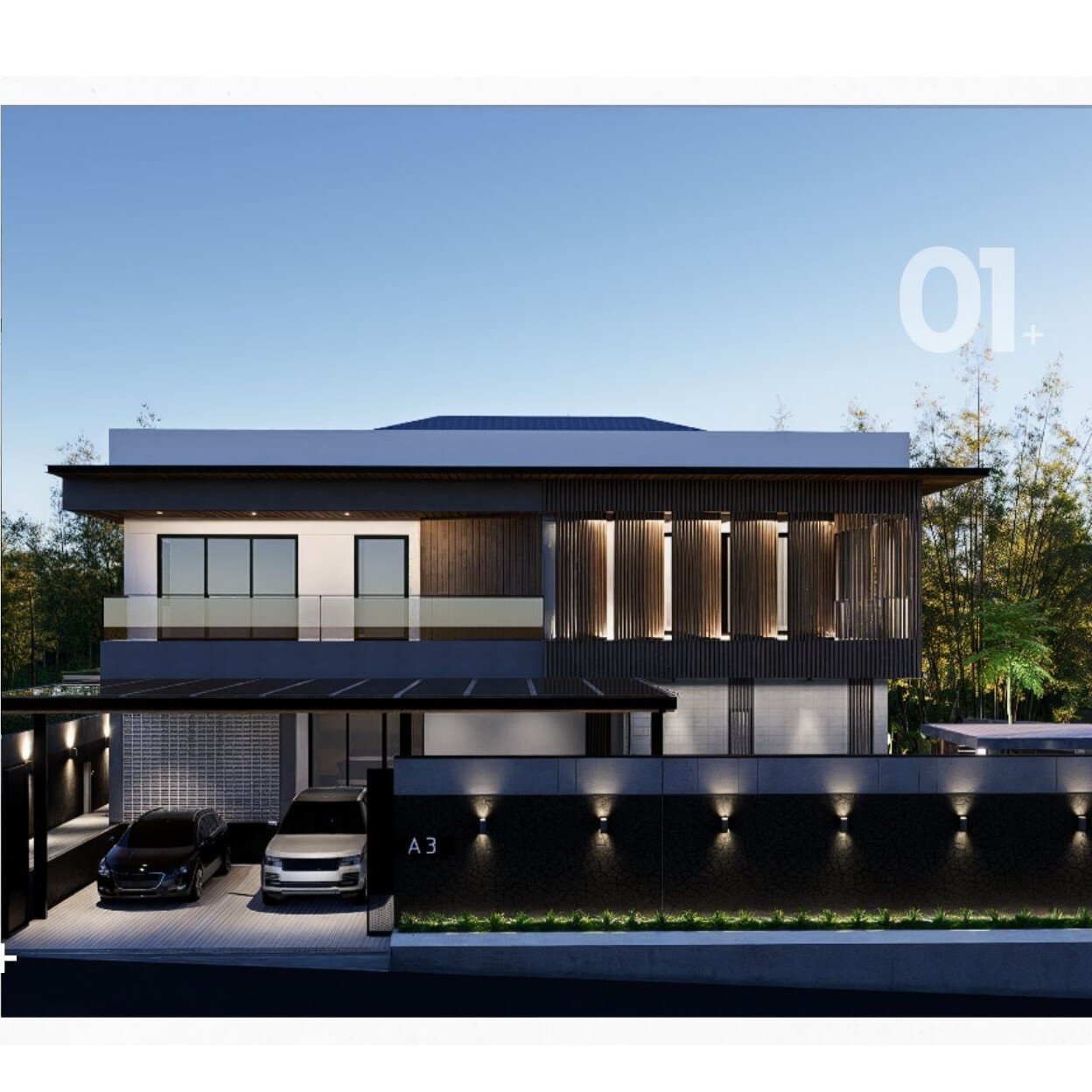 tropocal modern house