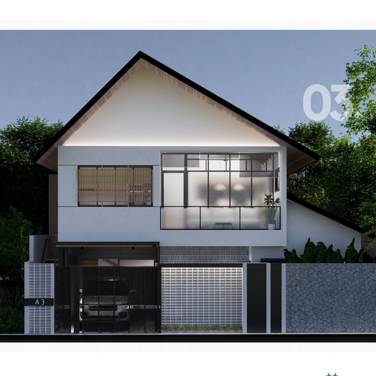 tropical house