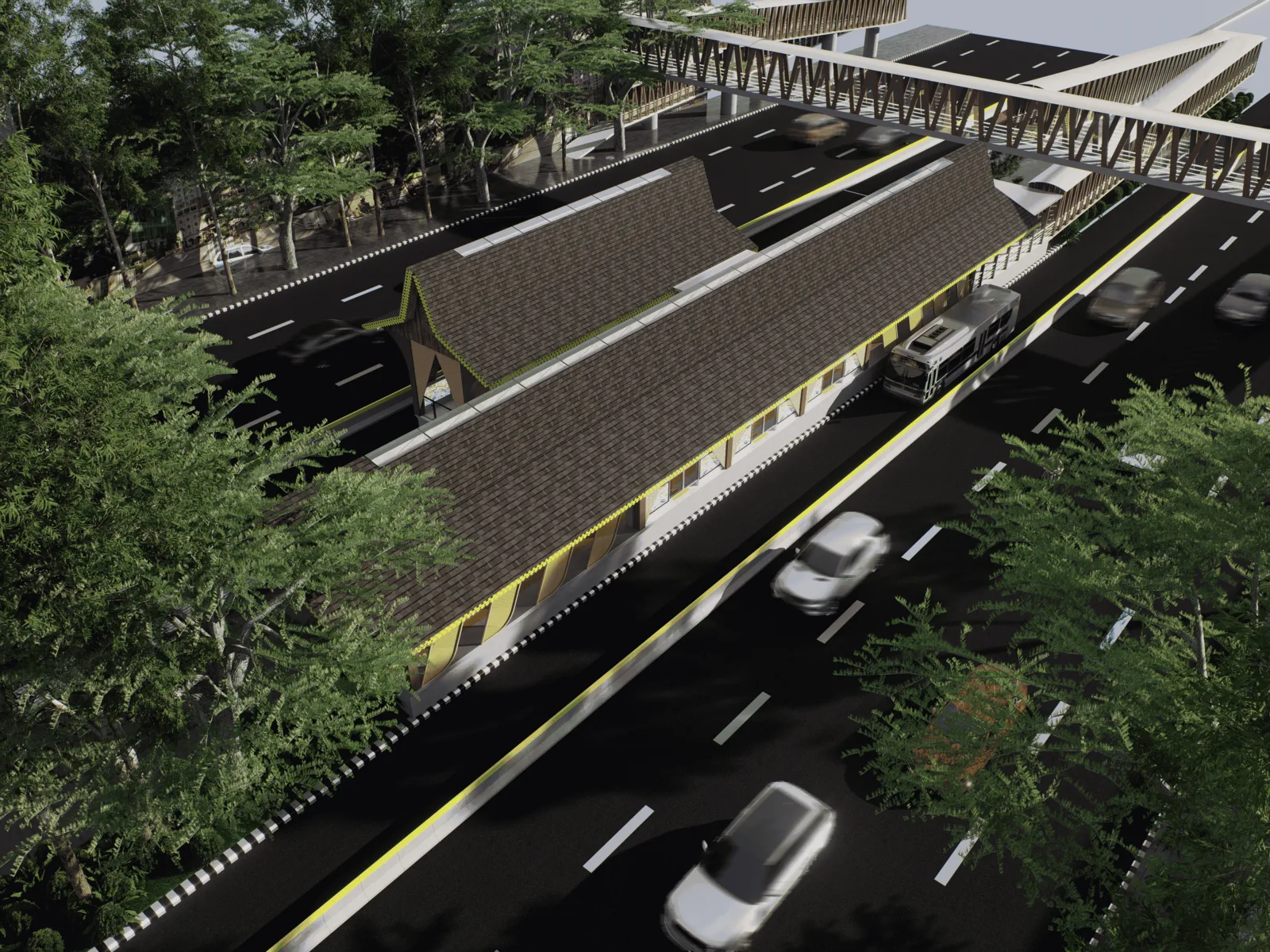 Selasar Betawi - Halte Transjakarta