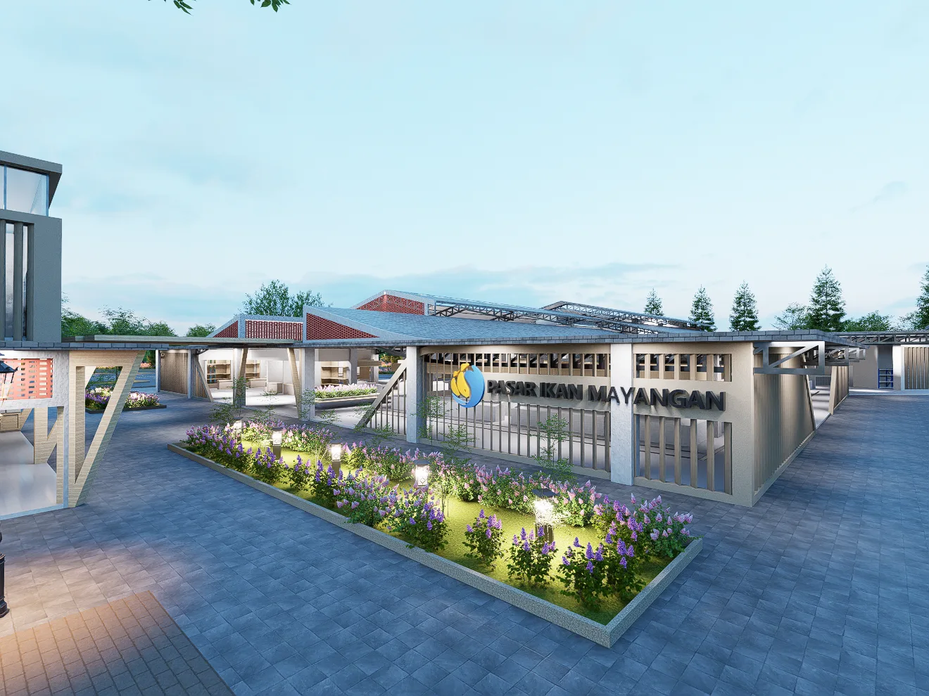 Proyek Tugas Akhir - Redesain Kawasan Pasar Ikan