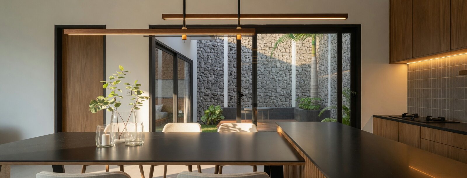 rumah tropis 2 lantai