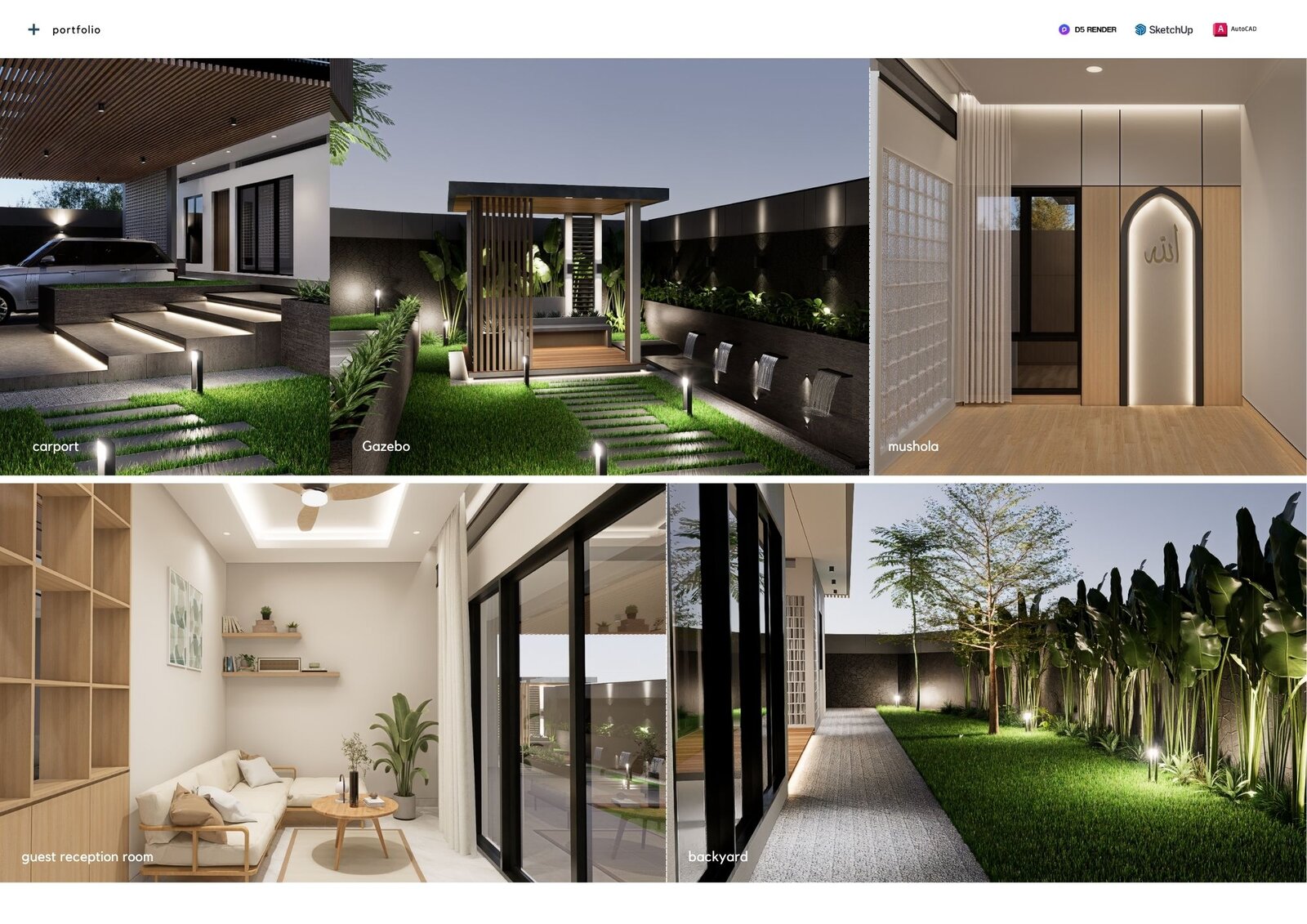 tropocal modern house