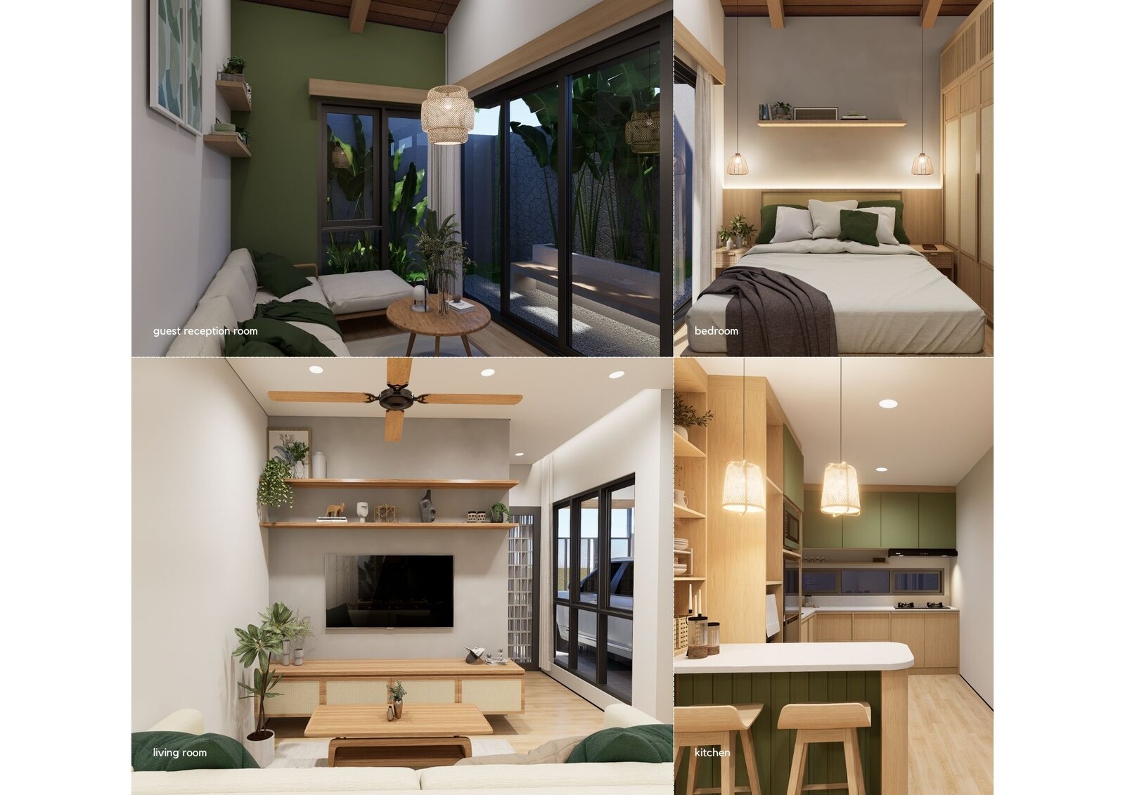 tropical house