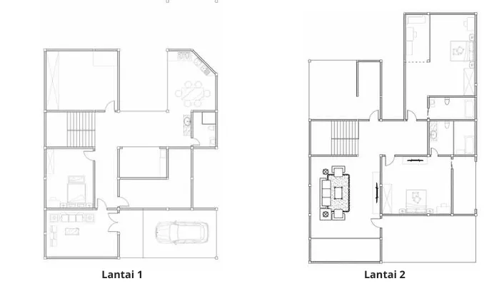 Rumah 2 Lantai
