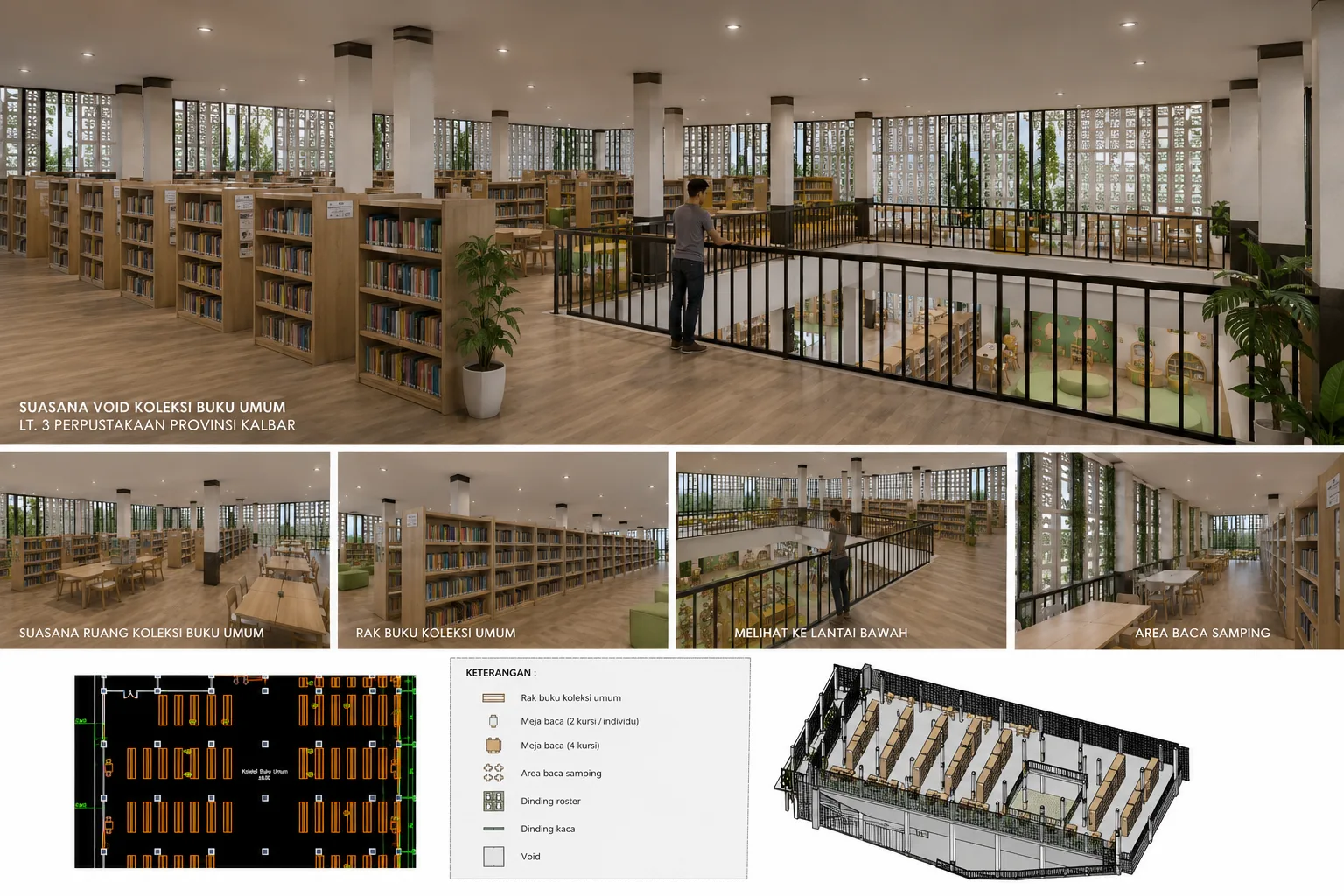 Perancangan Perpustakaan Kalbar