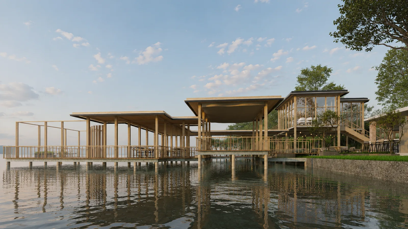 Vila Saijo Resturant on The Water