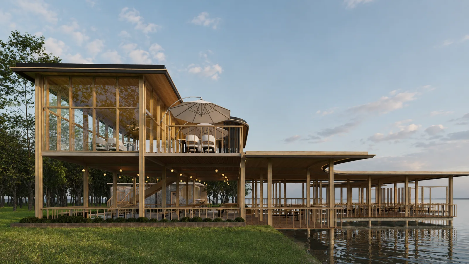 Vila Saijo Resturant on The Water