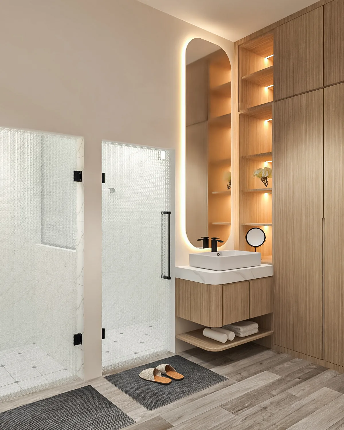 Master bathroom - Mrs D