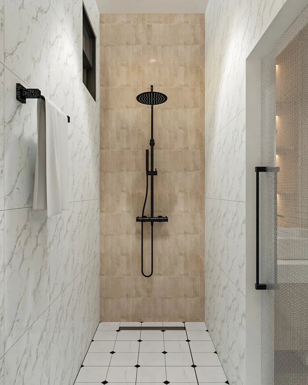 Master bathroom - Mrs D