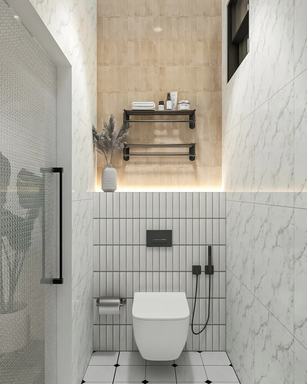 Master bathroom - Mrs D