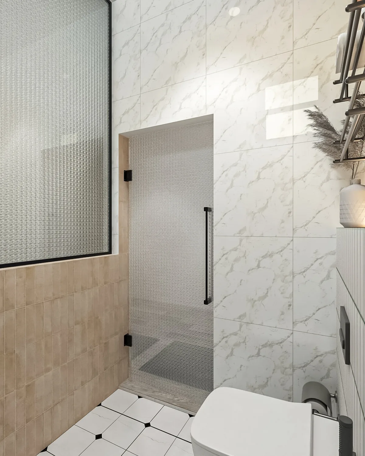 Master bathroom - Mrs D