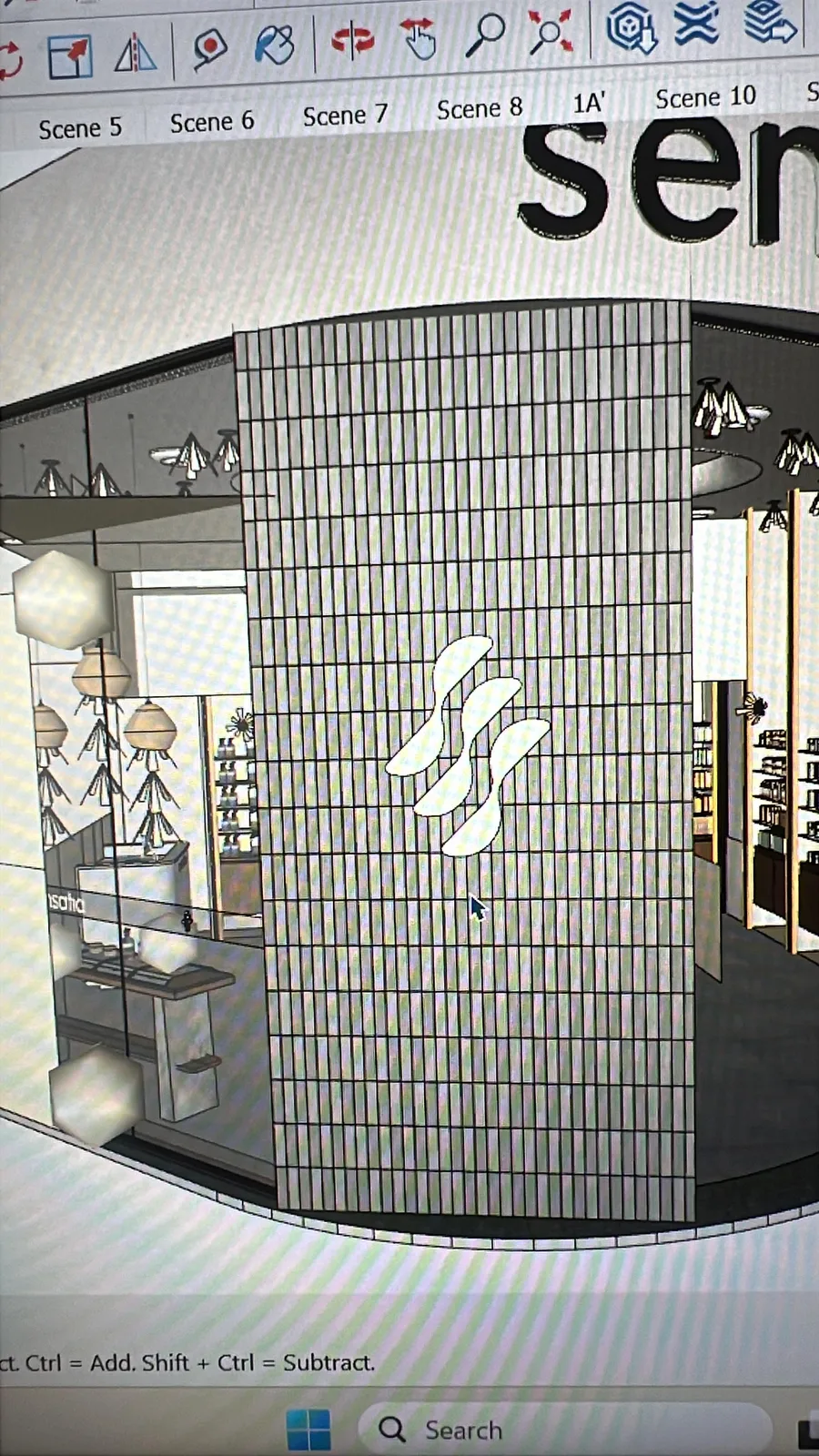Sensatia Store at K Mall Jakarta, Design Phase 14 Days