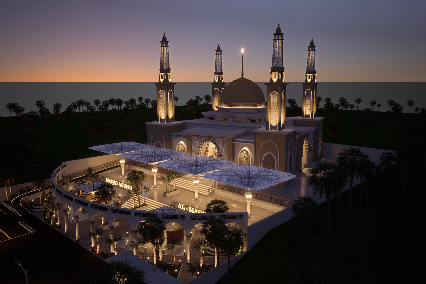 MASJID AGUNG AL-MASYHAR_MALUKU UTARA