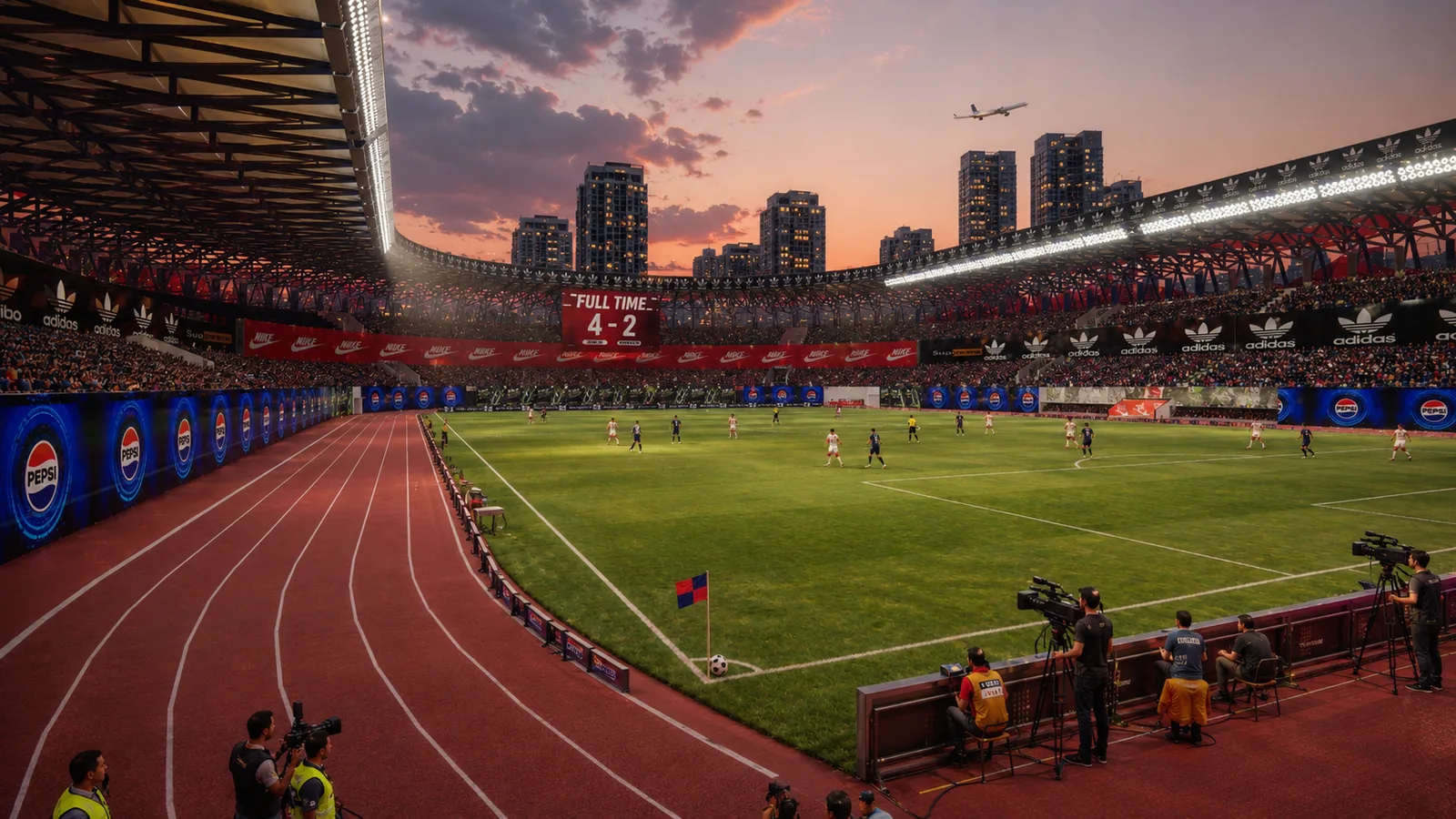 Sport Center With Post - Modern Design