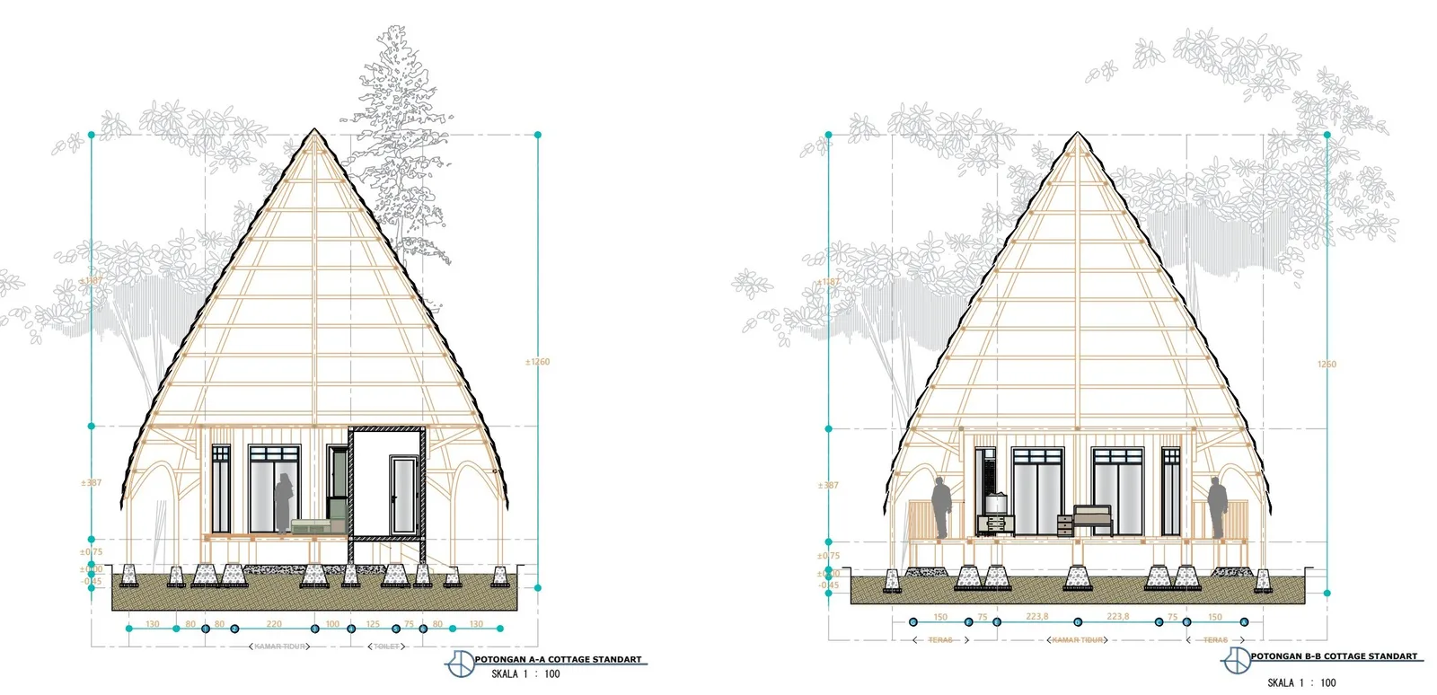 PERANCANGAN KAWASAN COTTAGE  RESORT DI GOLOMORI LABUAN BAJO KABUPATEN MANGGARAI BARAT TUGAS AKHIR