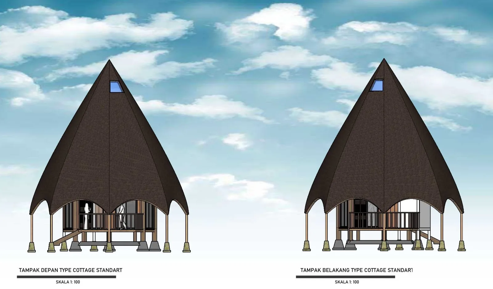 PERANCANGAN KAWASAN COTTAGE  RESORT DI GOLOMORI LABUAN BAJO KABUPATEN MANGGARAI BARAT TUGAS AKHIR