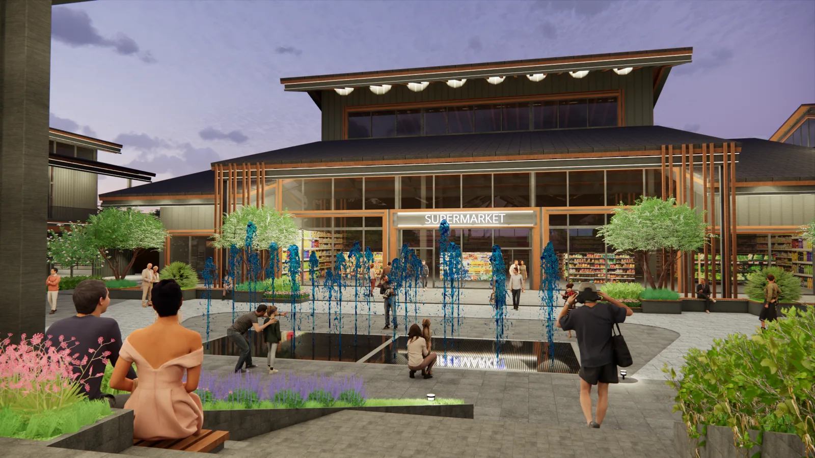Open-air Shopping Center Intermoda BSD City