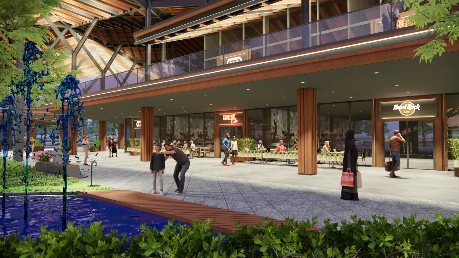 Open-air Shopping Center Intermoda BSD City