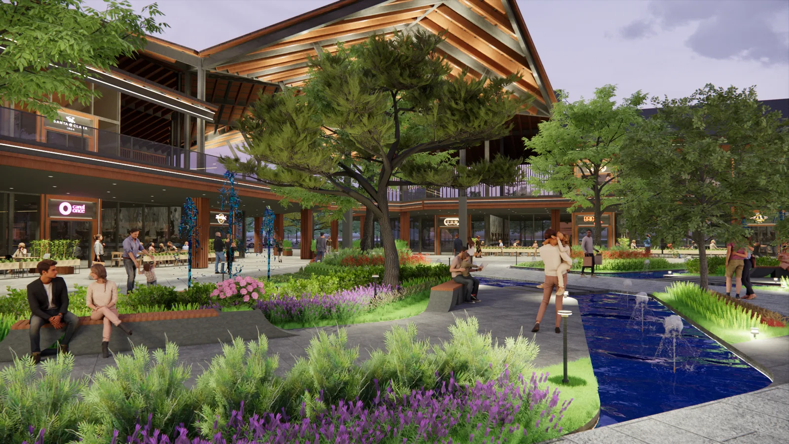 Open-air Shopping Center Intermoda BSD City