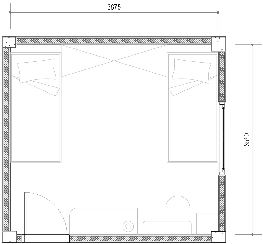 Gir's Bedroom E-House